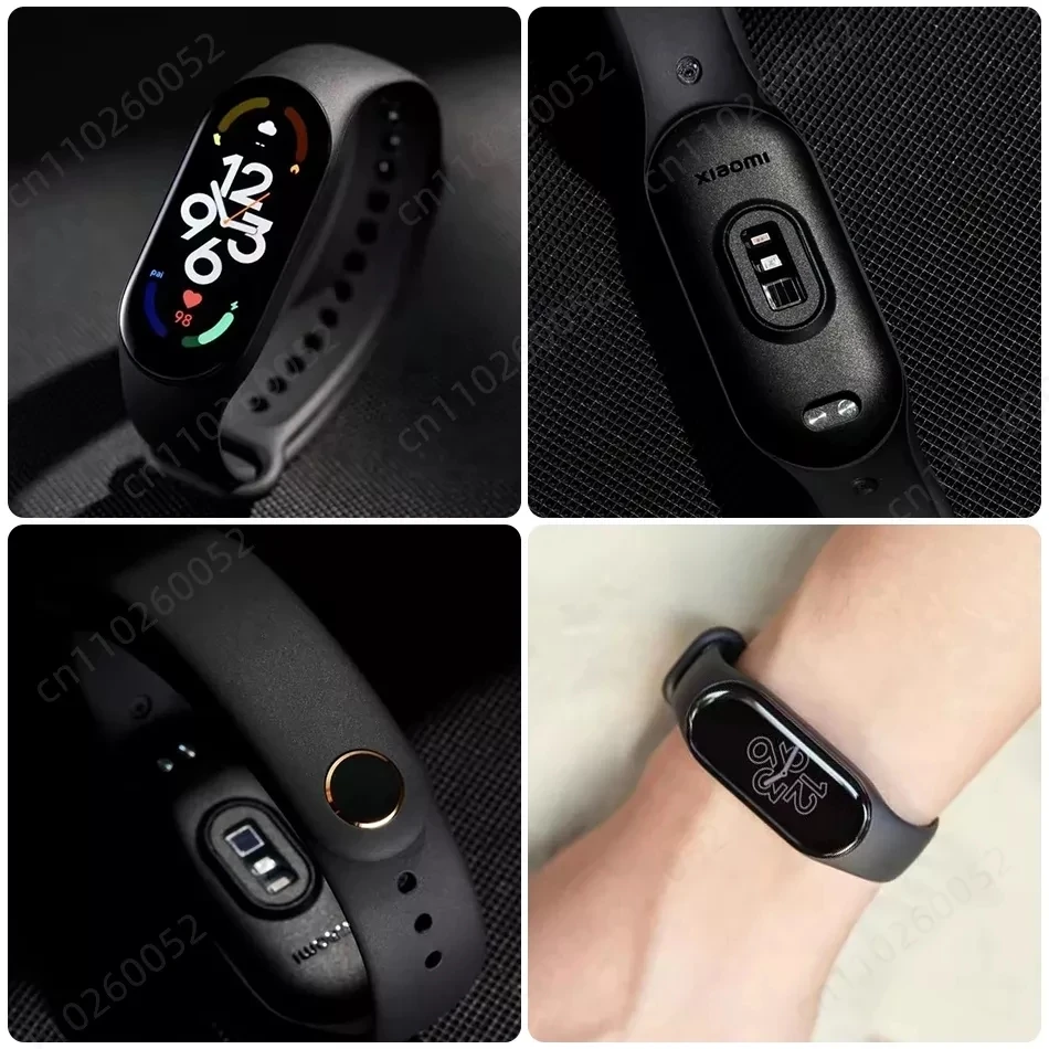 Original Xiaomi Mi Band 7 Sport Wristband Heart Rate Fitness Tracker Miband 7 1.62AMOLED Screen Smart Band 6 Color Bracelet