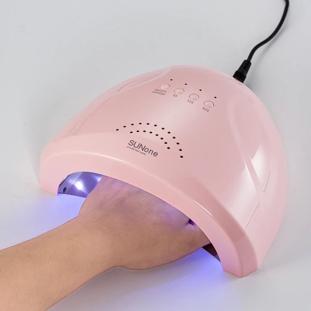 Машинка для стрижки 48 Вт салон Сушилка ногтей УФ лампы Led сухой лак Гель-лак Ле с нижней 30/60s таймер лампа