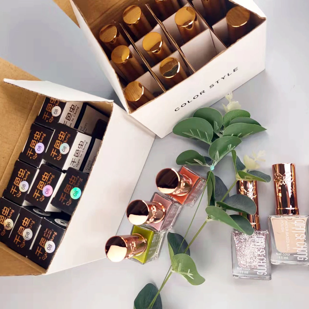 Factory Supply Beauty Personal Care Private Custom Logo Label Nail Polishes Wholesale