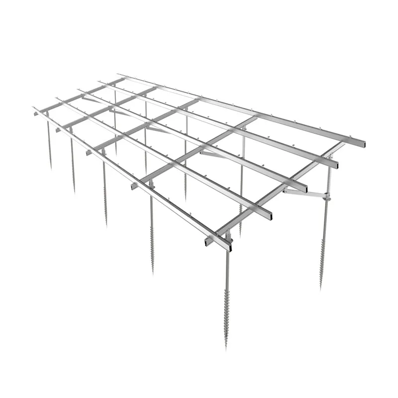 Special Hot Selling A Type Metal Stainless Steel Solar Panel Ground Mounting System