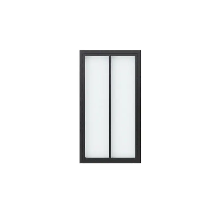 Prefab Homes and Container House Steel Windows and Doors Low Cost from China Black Waterproof Customized Glass Frame Style