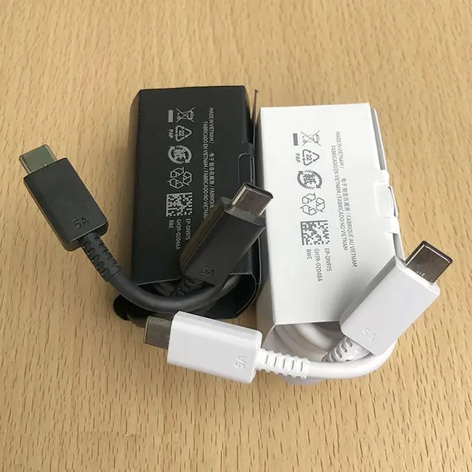High speed 5A USB C cables for Samsung galaxy S20 S21 Note20 Note10 Cable Type c to Type c Fast Charging Data link line