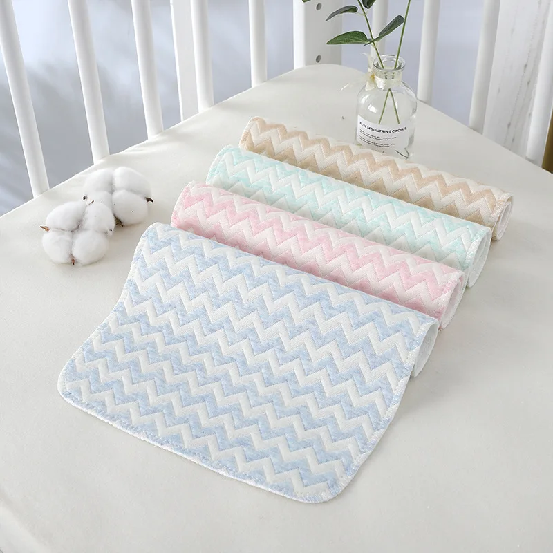 Wholesale Baby Waterproof Mats Double Sided Washable Large Urine Diaper Newborn Kids Absorbent Pad
