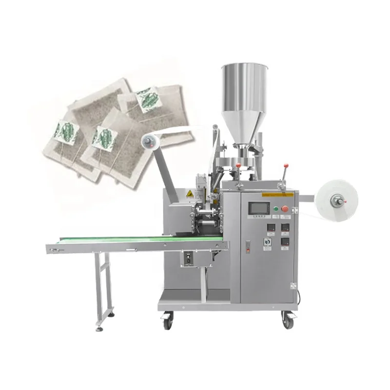 DCK-11 Sachet With Line And Label Automatic Scented Powder Particle Leaf Tea Bag Packing Machine