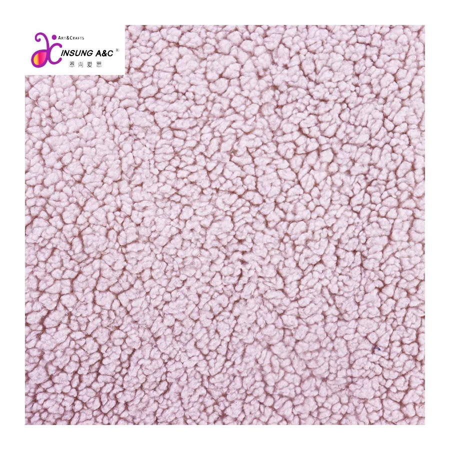 Изготовленная на заказ трикотажная шерпа пшеничная бархатная плюшевая ткань для куртки