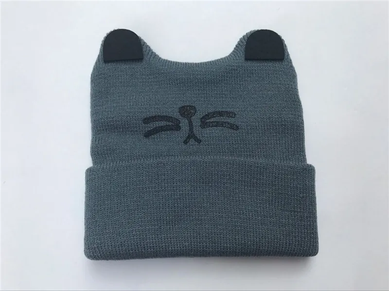 OEM factory price Kids beanie Hat  Winter Fleece Beanie animal pattern Children Sized Winter Beanie