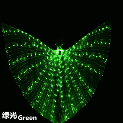 Party supplies Fairy Led Light Butterfly Dance Wings  Bar Costume Cape Props Colourful LED Butterfly Wings