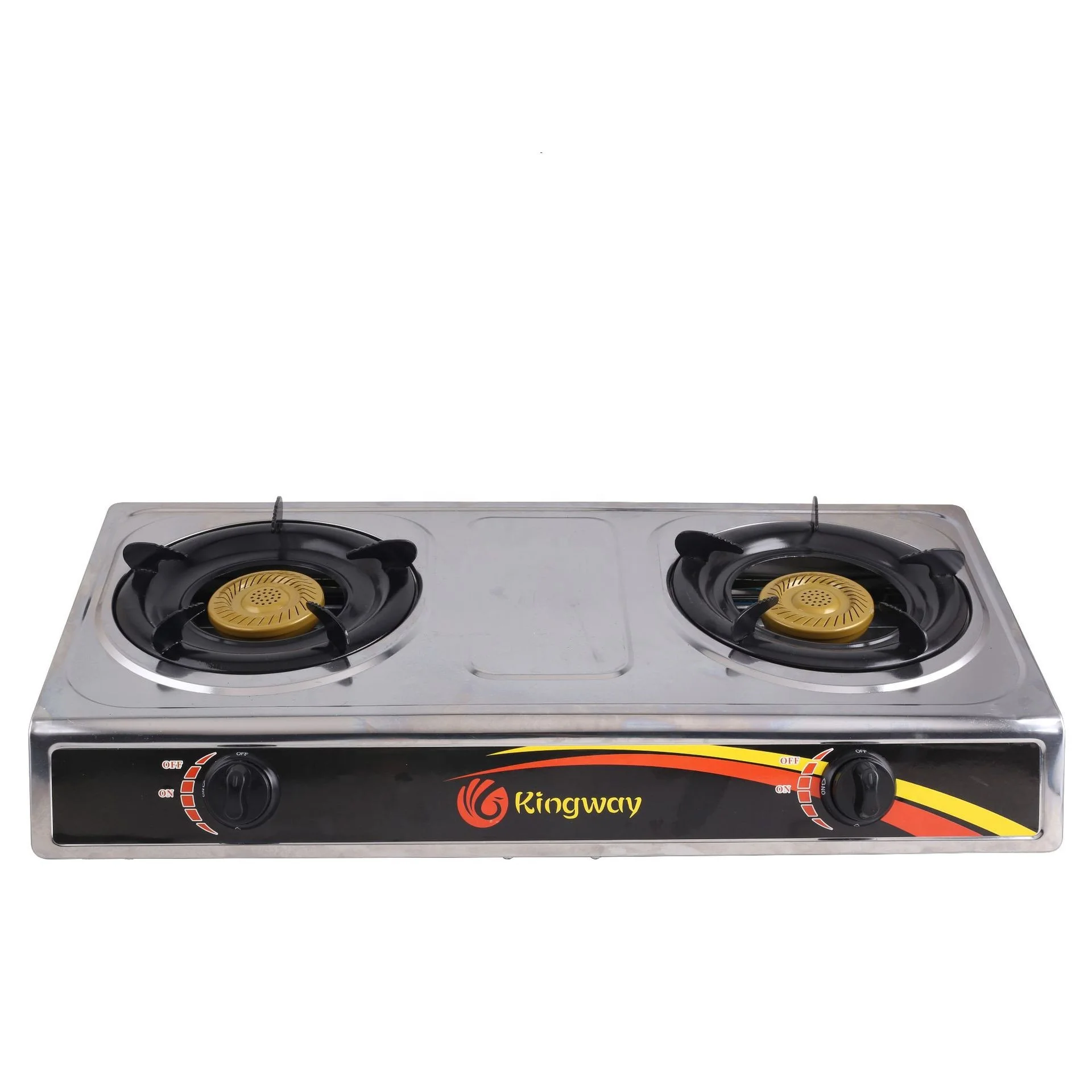 restaurant equipment single wok gas table top home portable two burners gas cooker