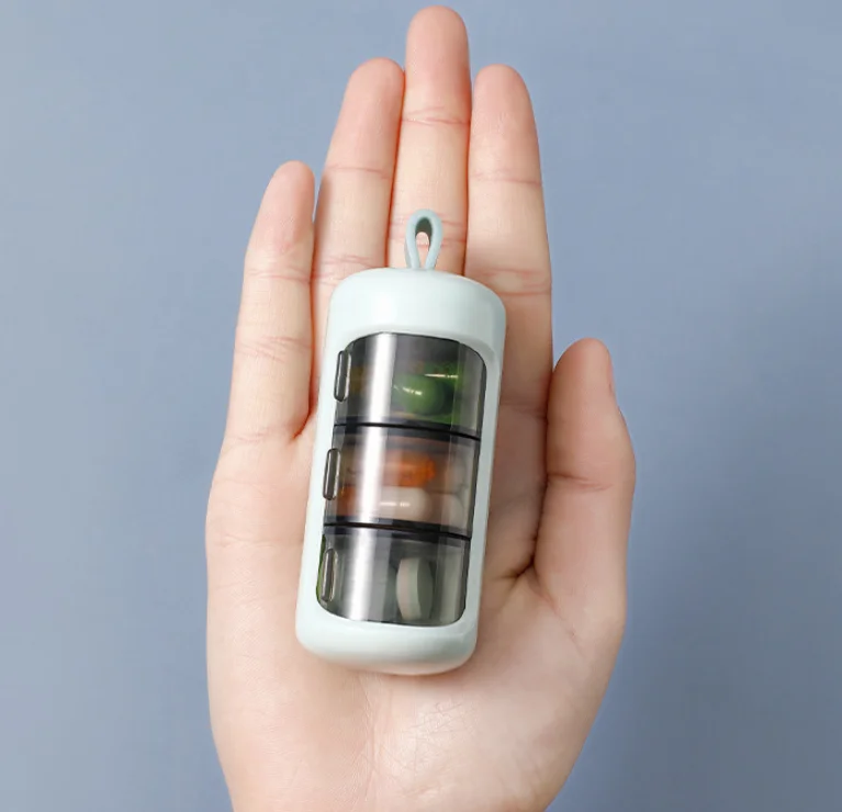 Portable Small Empty Plastic First Aid kit Box for Home Use travel used medical box Pill Storage Case