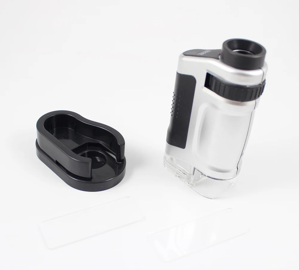 Mini Zoom 20X-40X Acrylic Lens Pocket Microscope