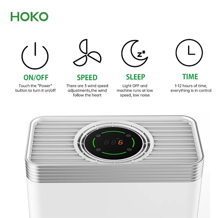 Multiple Safety Protection Household  Air Purifier Home Air purification