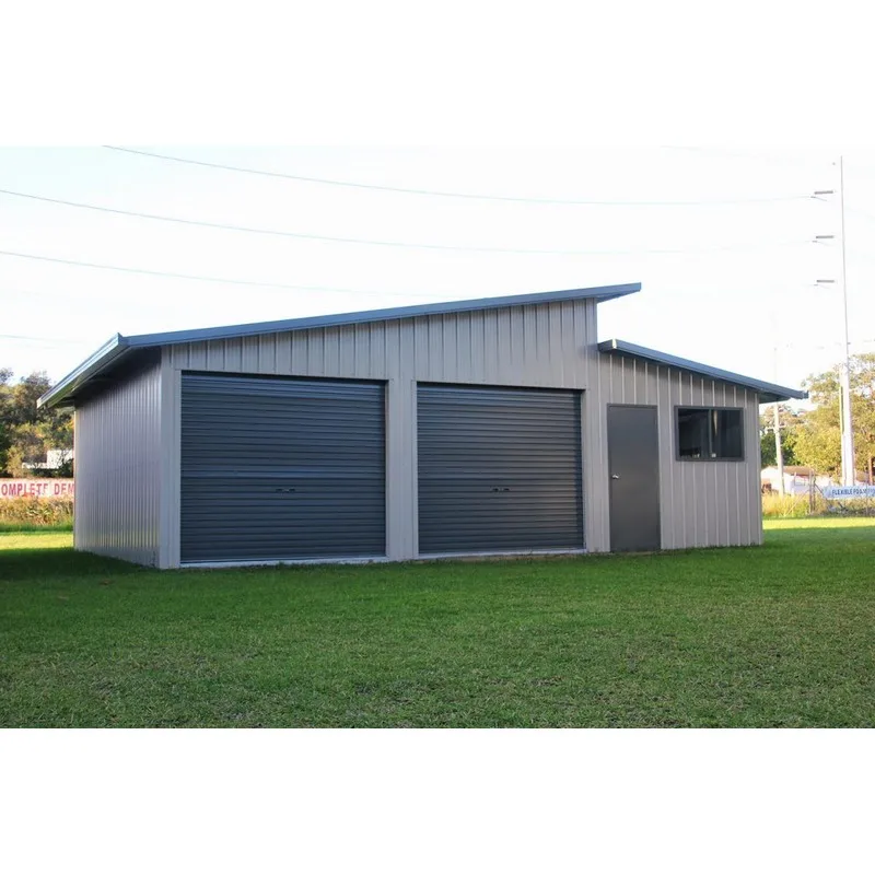 Дешевая заводская цена, стальная конструкция, сборный 3 автомобильный гараж с бесплатным дизайном