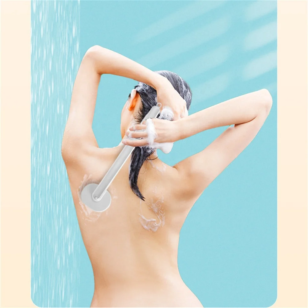 Biumart Bath Brush Multifunctional Detachable Long Handle Bath Brush Bath Brushes Sponges & Scrubbers