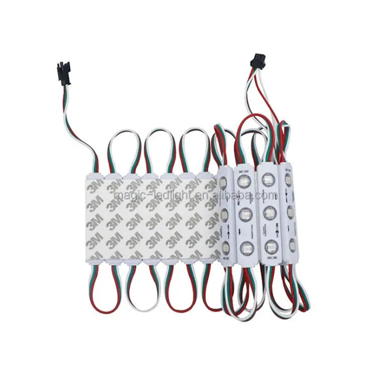 DC 12V CE RoHS Backlight Channel Letter Sign Board Lens Pixel WS2811 High Quality 5050 Injection RGB LED Module