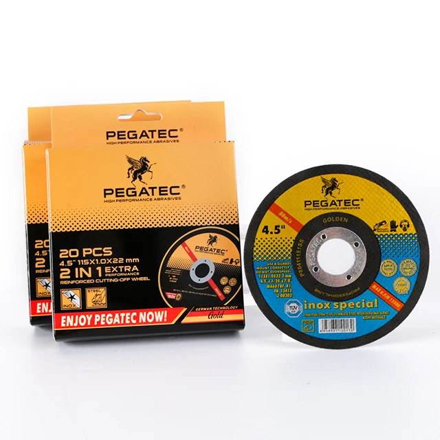 Pegatec 125*1.0*22mm stainless steel cutting wheel with other tools