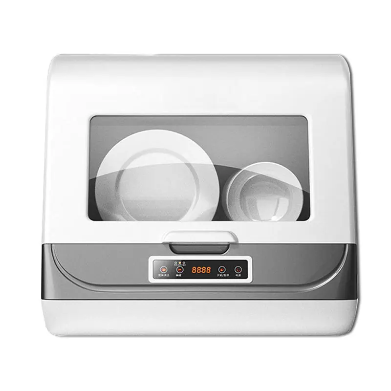 2022 new design mini portable counter top dishwasher free installation