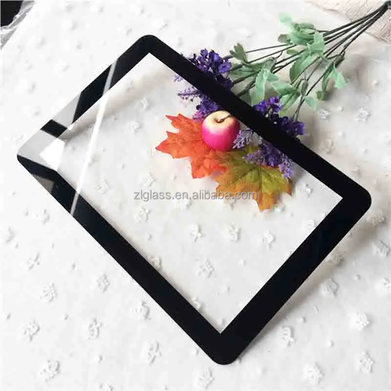 High Quality 1mm 2mm Screen Printing Tempered Glass Panel for Gaming Computer Screen