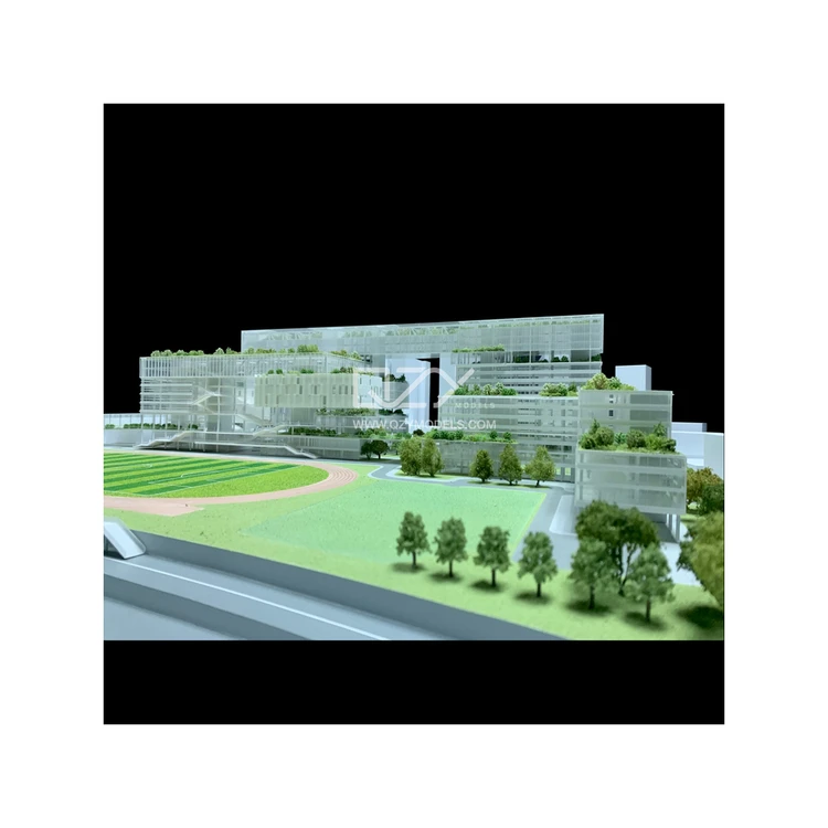 Proper Price Top Quality 1:300 Office Buildings Scheme Model Realistic Style Model