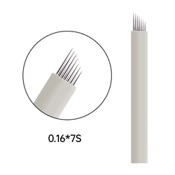 Wholesales Eyebrow Tattoo Permanent Makeup Cosmetic Eyebrows Tattooing Needle Eyebrow Tattoo Needle For Manual Pens