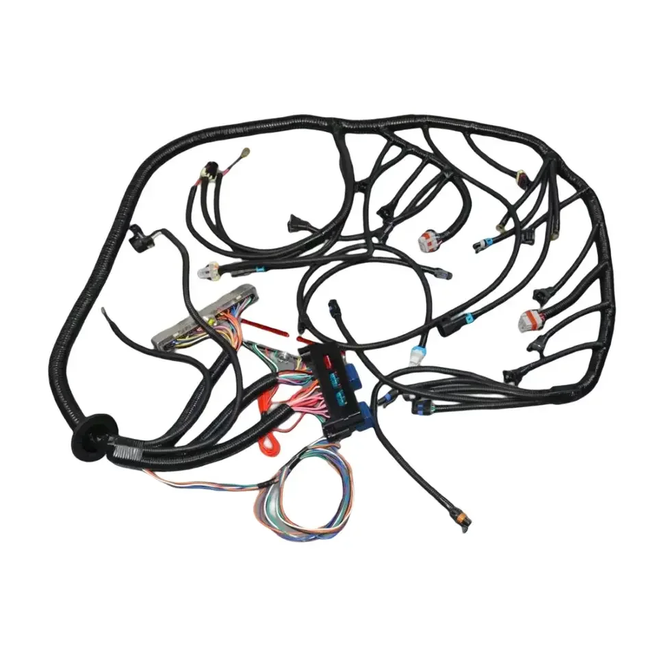 STANDALONE 97-06 LS1 4.8 5.3 6.0 VORTEC w/60A Relay MINI waterproof fuse box wiring Harness  LS1/LSX Standalone W/4L60E