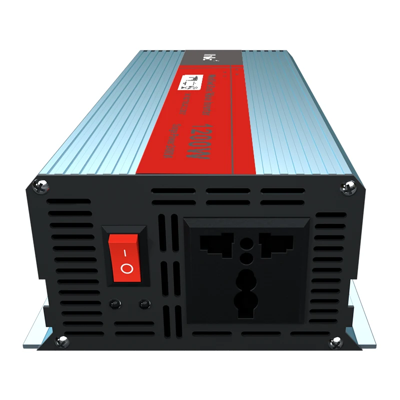 12 volt battery converter to ac 110v 220v 1200w 2400w 3000w 5000w 7000w modified wave inverter