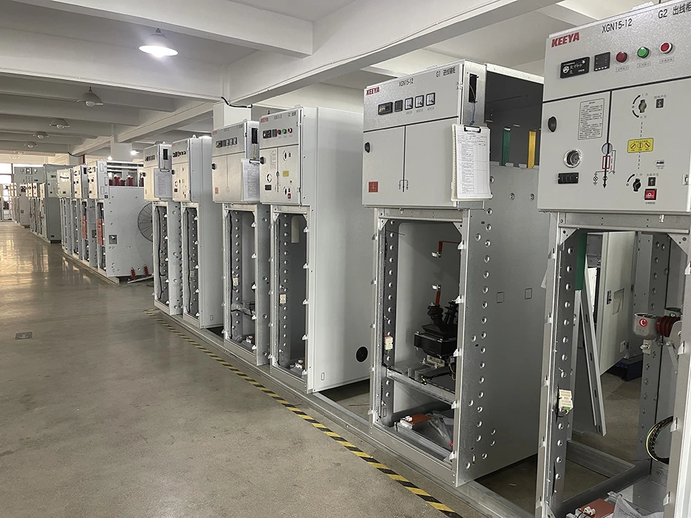 CNKEEYA 17.5KV HXGN Metal Clad Enclosed distribution panel RMU  with SF6 Load Switch switchgear power distribution cabinet