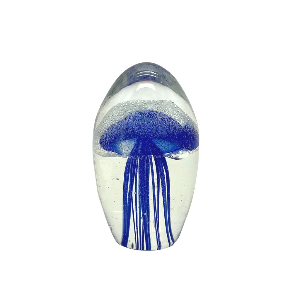 Стеклянные украшения из Медузы ручной выдувной стеклянный твердый шар муранского стекла Пресс-Папье