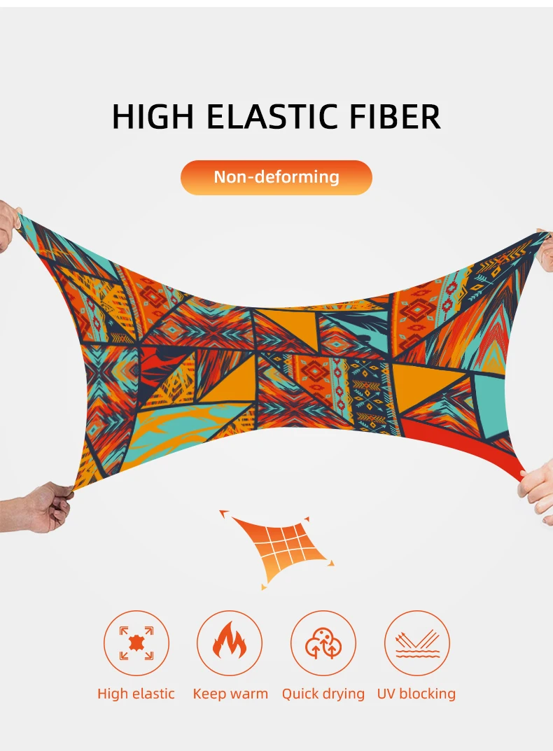 Neckwear Bandanas Buffs Unique Sport OEM Bandana Customized Logo Outdoor Windproof Winter Neck Warmer