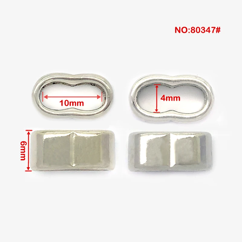 5mm-6mm  hot-selling style metal cord lock stopper cord lock for hanging rope adjustment accessories