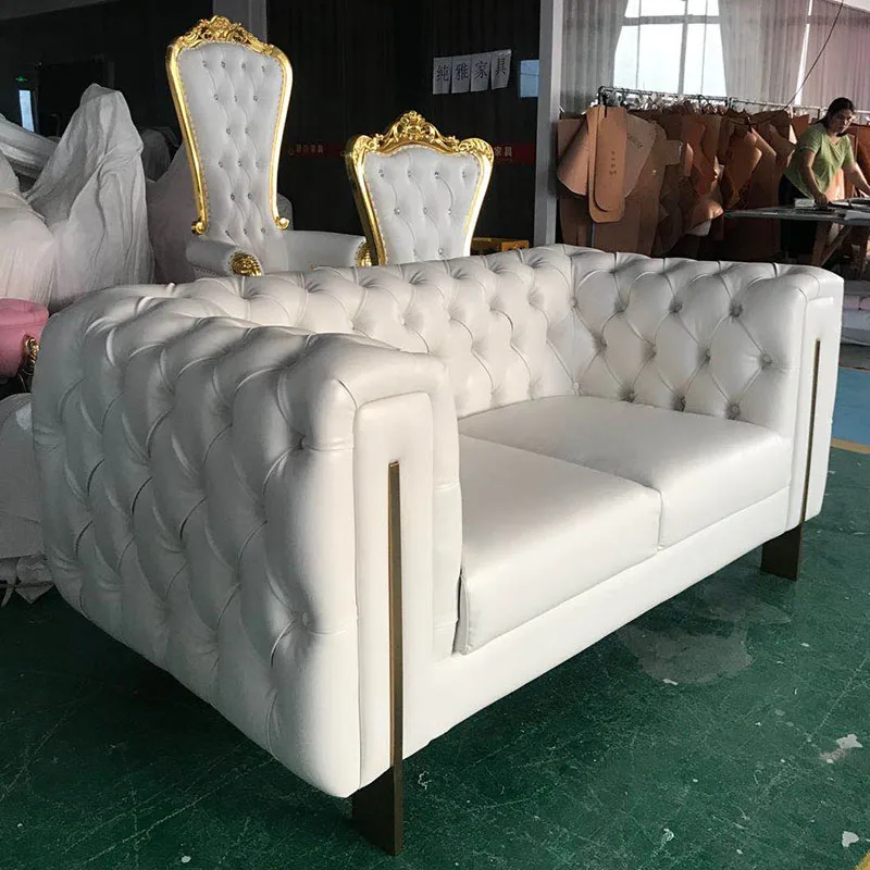 Beauty parlour hair salon furniture living room sofas chair waiting sofa