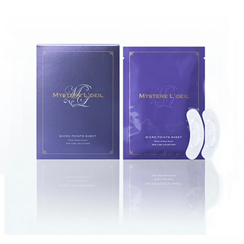 Natural hyaluronic acid anti wrinkle eye microneedle patch