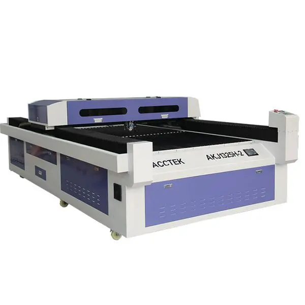250w 300W 1390 1325 mixed co2 metal Acrylic stainless steel laser cutting machine for metal sheet and nonmetal wood MDF
