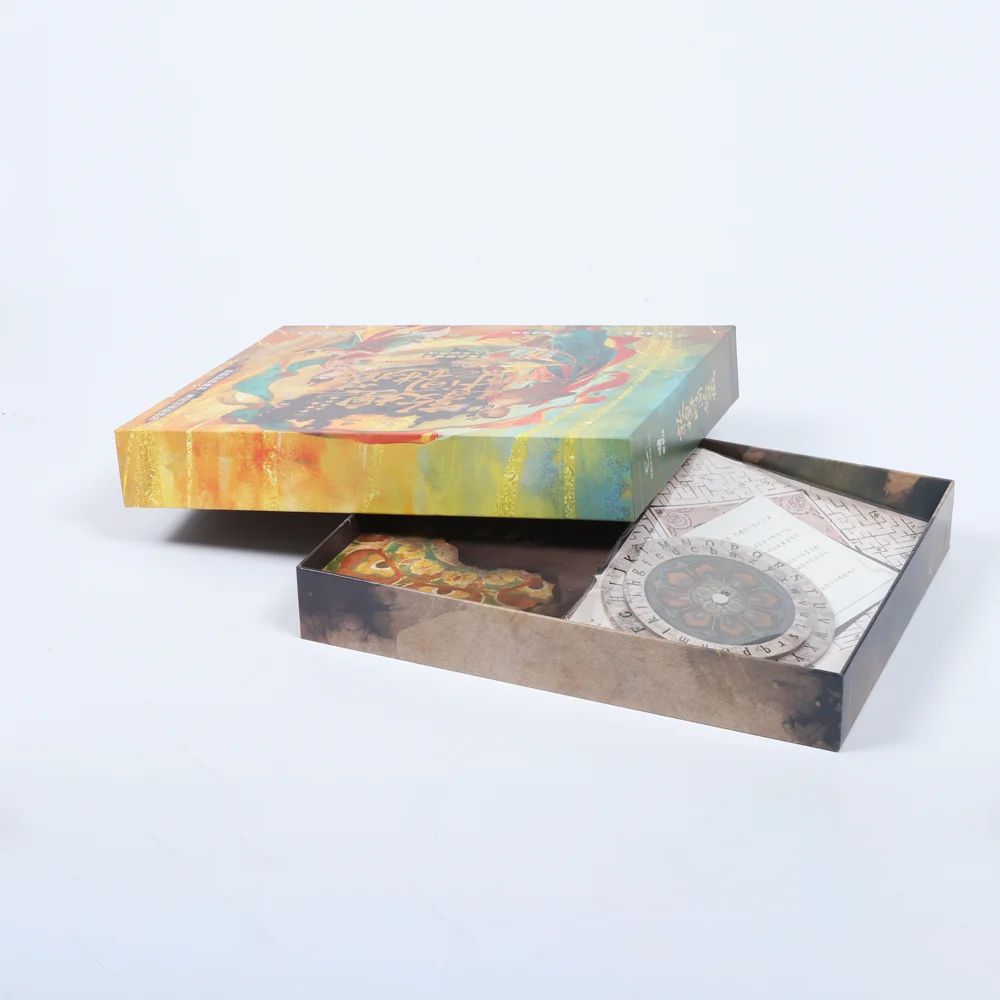 logo set hot sale display personalized custom printing DIY display stand China Dunhuang Card Games have fun for Table Playing