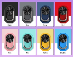 Best Selling Universal Magnetic Phone Accessories 360 Degree Rotating Ring Kickstand Finger Ring For Tablet For iPhone