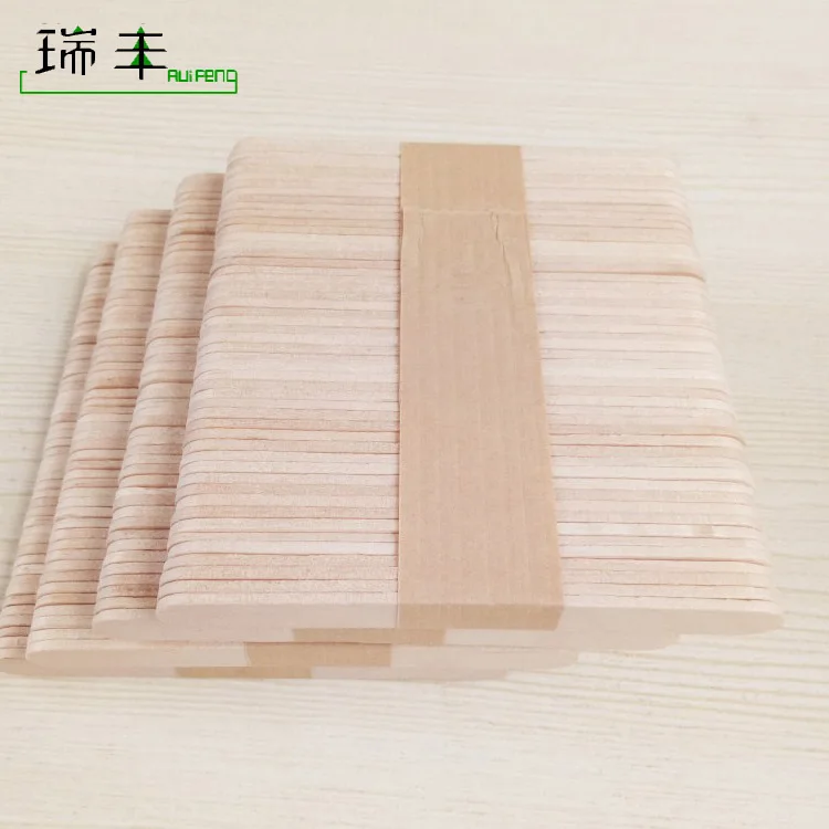 Craft Stick House Wooden Ice Cream Stick Popsicle Stick with Logo Custom