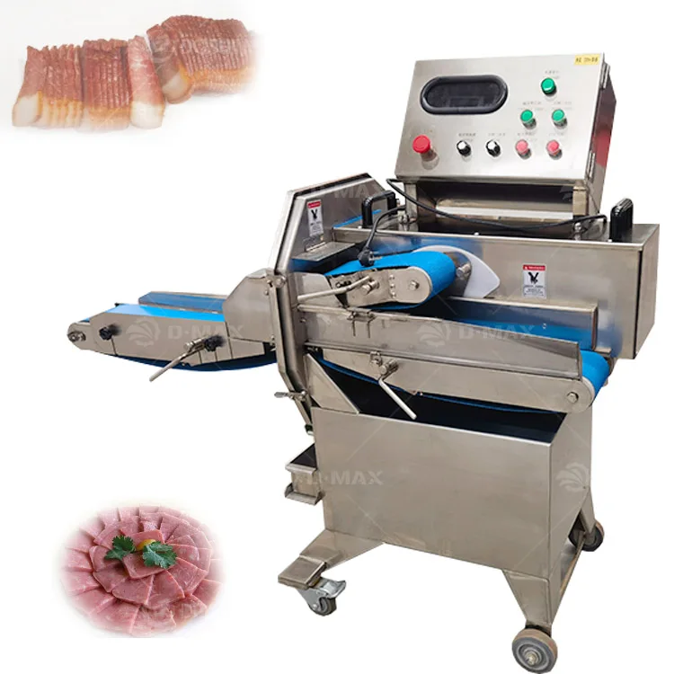 New arrival cooked pork meat slicer cutter cow sheep tripe shredding machine Bacon ham slicing sausage cutting machine