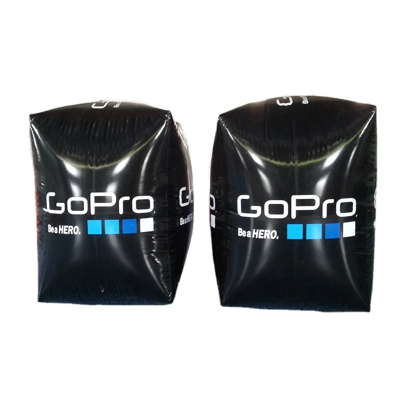 China inflatable swim buoy in cube Shape water triathlon buoy for sale