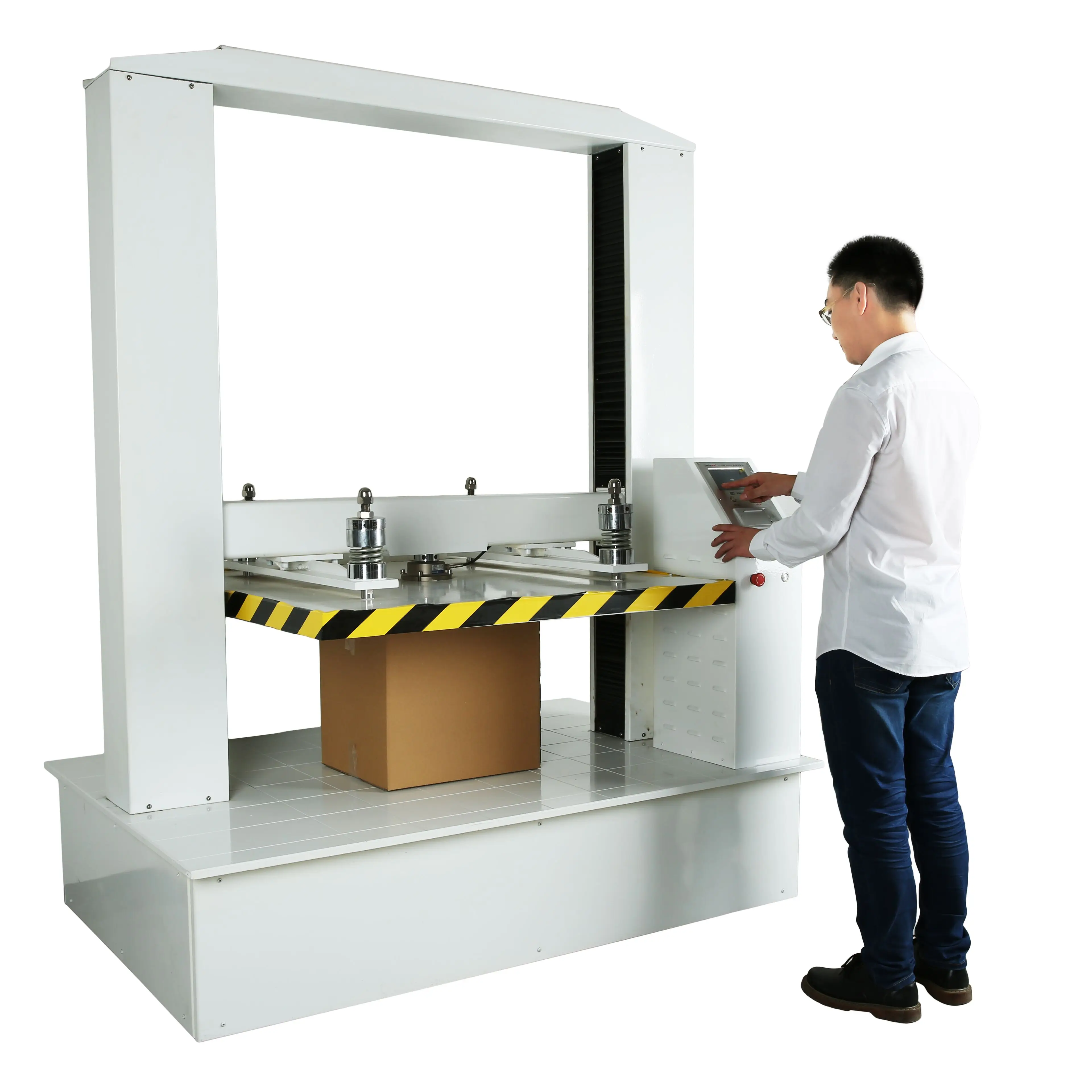 YT-YSKN картонная коробка тест на сжатие летучей мыши испытательная машина автоматического испытания на сжатие