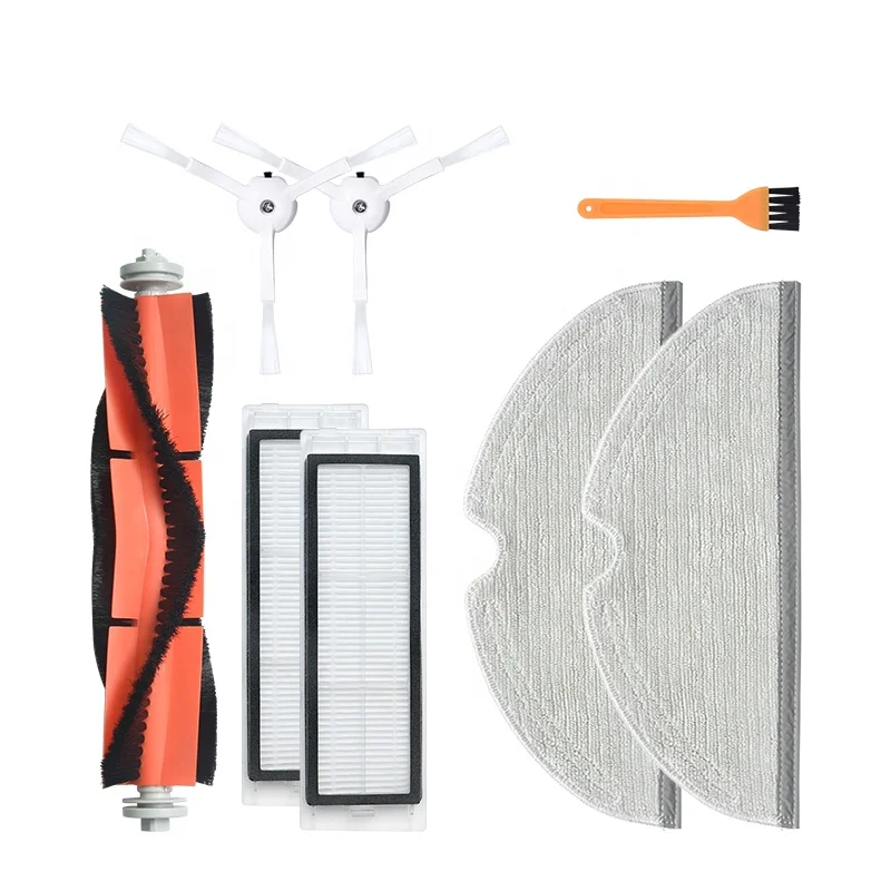 Vacuum Cleaner Accessories Roller Brush Side Brush HEPA Filter Mop Replacement For Xiaomi Roborock S4 S5 S6 T60 T61 T6
