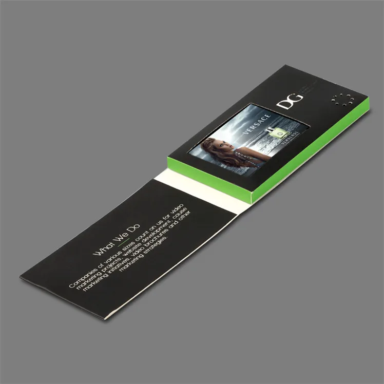 Superlieur Customized video in print player LCD Card Module 2.4inch tft HD Screen digital Video business card