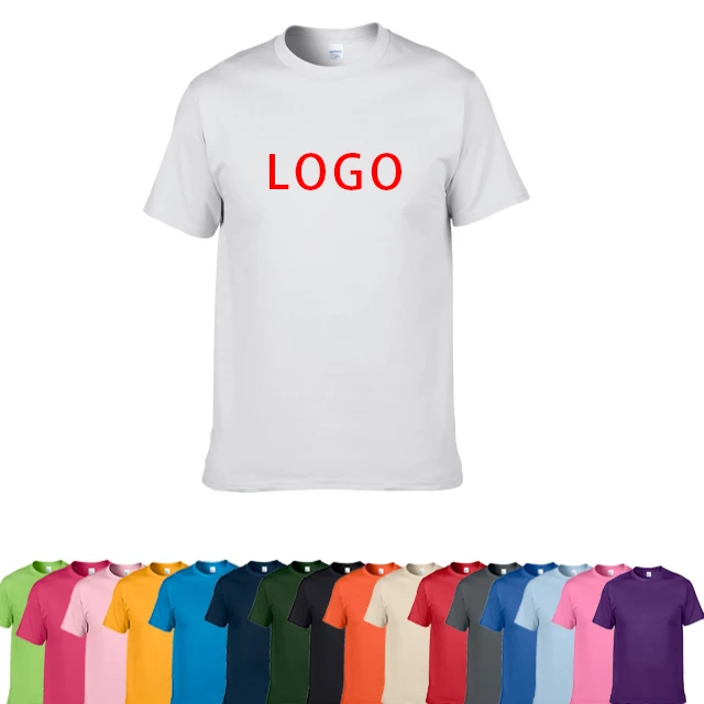 Men Plain Blank Tee Shirt Wholesale Custom Logo T shirt Wholesale