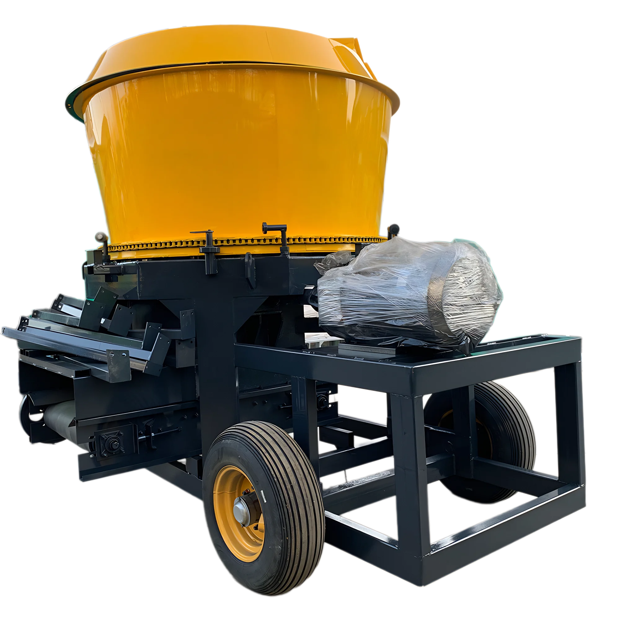 Hot Sale Good Quality Straw Bale Shredder Corn Crusher For India FOR Big Rice Bale Hay Bale Hammer Advanced Farm Machine China