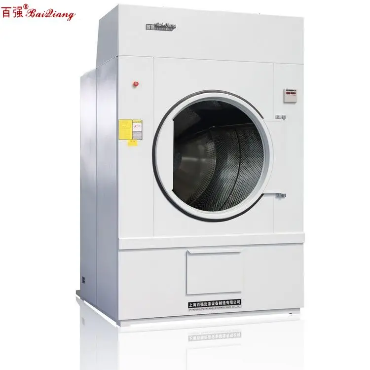 Manufacturer Custom Wholesale Big Capacity 10kg-100kg Steam Electric Heated Industrial Clothes Tumble Gas Dryer
