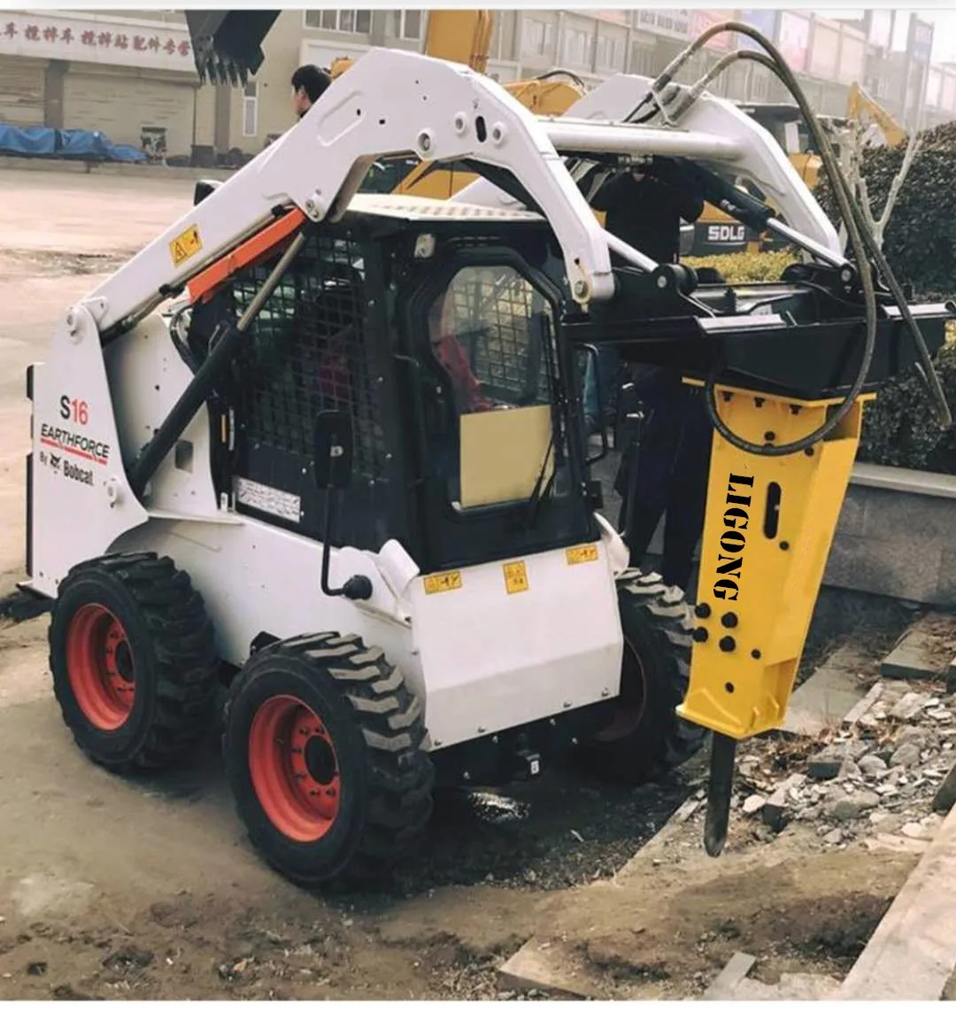 HELLA skid steer loader with rock breaker for sale