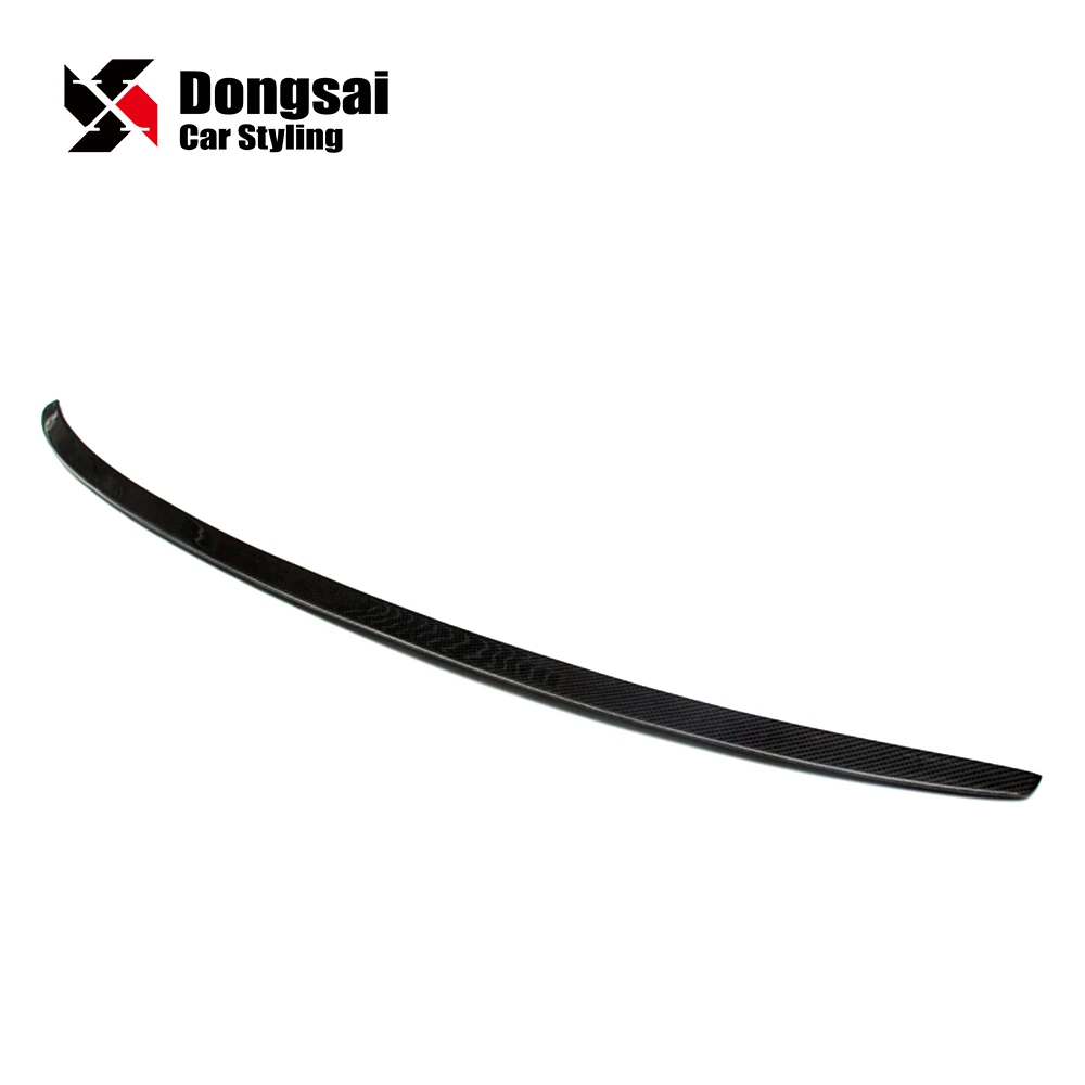 Carbon Fiber S3 Style Rear Lip Trunk Spoiler Wing Ducktail for Audi A3 8V 2013 - 2017