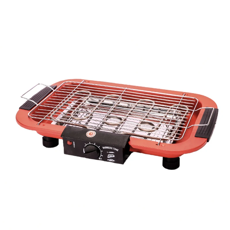 Electric pellet grill 2000W BBQ Red Grill Mat