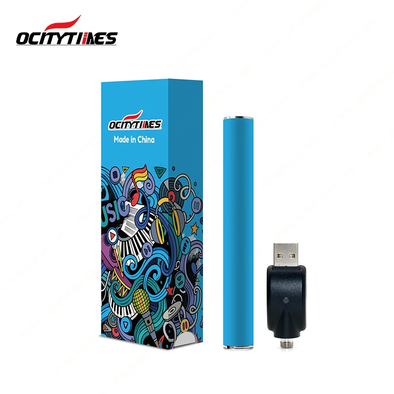 Батарея vape pen 510 350 мАч без кнопок пользовательский бренд ocitytimes батарея картриджа оптовая