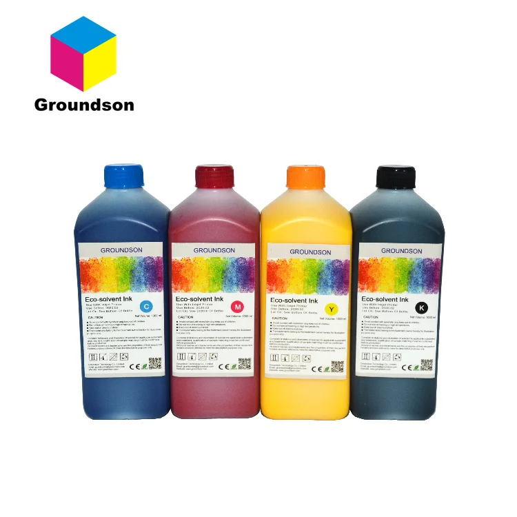 Качественная гарантия CMYK Eco Растворитель на основе i3200 растворитель чернила для печатающих головок Epson