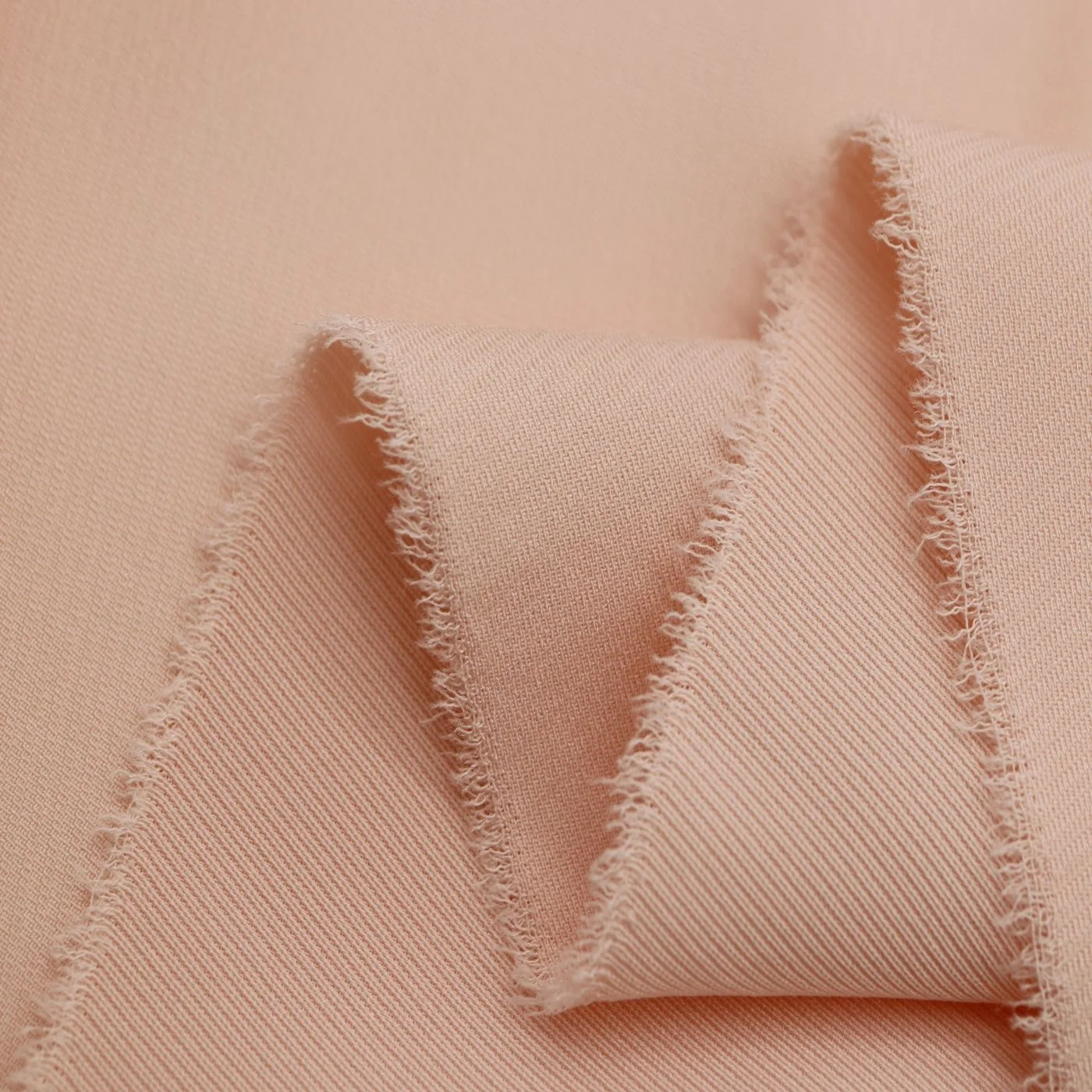 KUNYE eco-friendly Naia acetate fiber stretch rib twill fabric for fall dress