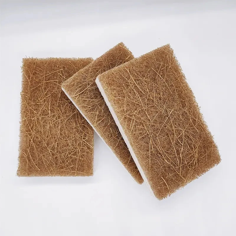 100% Biodegradable Kitchen Dish Sponge Pad Eco-friendly Washable Dish Sponge Efficient Cleaning Sponges For Washing Dishes